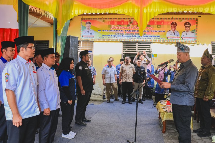 Empat Ketua Organisasi Tangkerang Tengah, Dilantik Sekdako Pekanbaru
