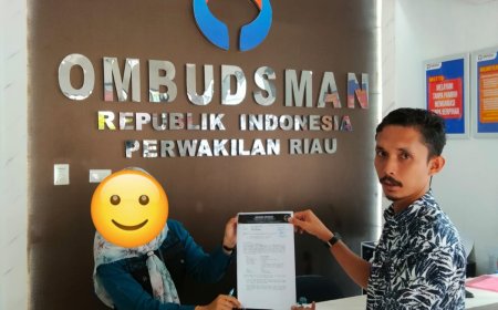 Pengacara Afriadi Andika Laporkan Kades Sering dan RT RW ke Ombudsman