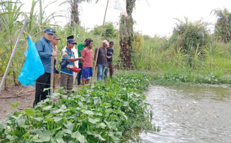 Dorong Kesejahteraan Masyarakat, PHR-UNRI dan Pemkab Rohil Canangkan Kampung Patin
