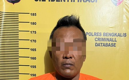 Polres Bengkalis Tangkap Pengedar Sabu di Desa Kelapapati