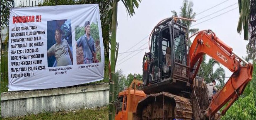 Tim Mabes Polri Dikabarkan Tahan 3 Unit Alat Berat Diduga Milik Penyerobot Inisial NV