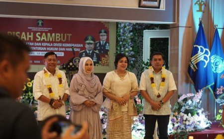Rotasi Jabatan, Budi Argap Situngkir Jabat Kakanwil Kemenkumham Riau