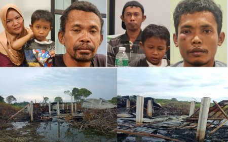 Konflik Lahan Bencah Seratus Kampar, Sekelompok Warga Ngaku Diserang OTK Bersenjata