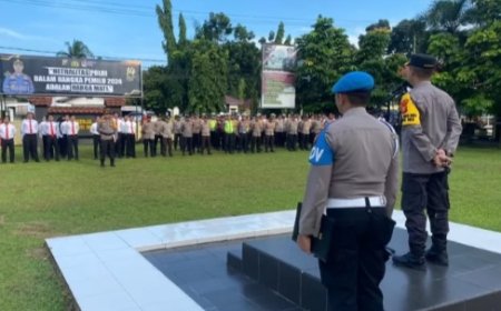 Kapolres Kampar Himbau Pentingnya Netral Saat Pelaksanaan Pemilu 2024