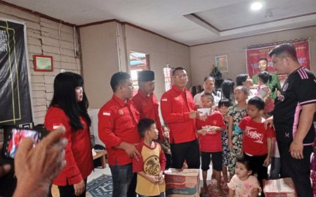 DPP SPKN Salurkan Sembako Ke Panti Asuhan Dan Warga Kurang Mampu