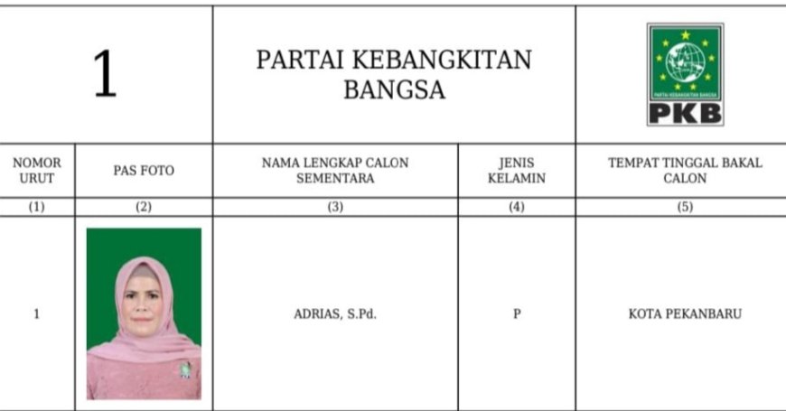 Pernah Viral Gegara Flexing, Istri Sekdaprov Riau Maju Sebagai Caleg dari PKB