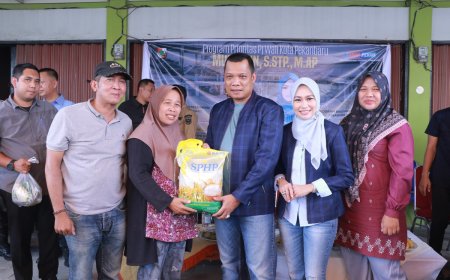 Warga Binawidya Apresiasi Pasar Murah Pemko Pekanbaru
