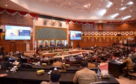 DPRD Riau Gelar Ranperda Usulan Pemberhentian Gubernur Masa Jabatan 2019-2014