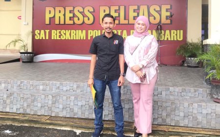 Dituduh Selingkuh Ditempat Kerja, Seorang Istri di Pekanbaru Langsung Lapor Polisi