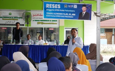 Reses Wakil Ketua DPRD Pekanbaru, Tengku Azwendi Serap Aspirasi Masyarakat