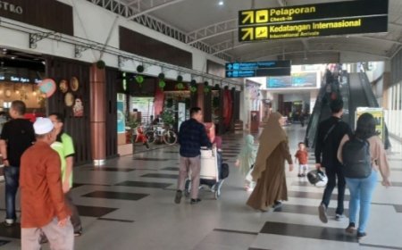 Bandara SSK II Pekanbaru Tutup Posko Monitoring Idul Fitri 1445 H
