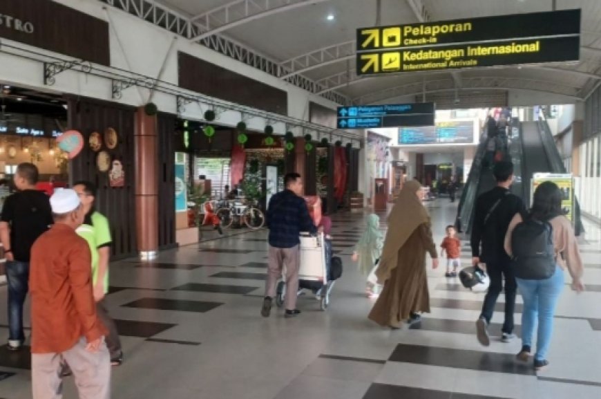 Bandara SSK II Pekanbaru Tutup Posko Monitoring Idul Fitri 1445 H