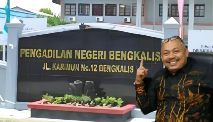 PN Bengkalis Tangguhkan Penahanan Penebangan Kayu Ilegal HTP , Dr YK: Kita Kawal Sampai Putusan
