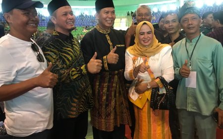 Ida Yulita Susanti Hadir di acara Bagholek Godang Masyarakat Kampar Se-Riau
