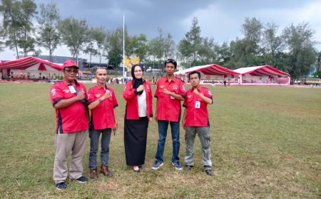 Jurnalis PWDPI Riau Meriahkan Acara Kedatangan Presiden RI di Pekanbaru