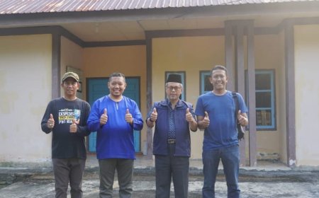 Ketum DMDI Riau Tinjau Saudara Baru di Jangkang