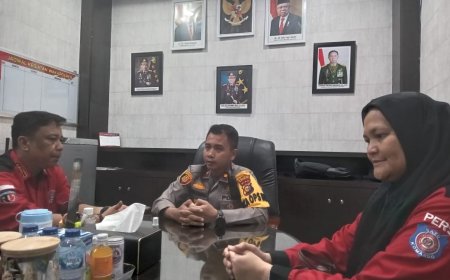 Jalin Silaturahmi, DPW-PWDPI Riau Audiensi Dengan Wakapolres Kampar