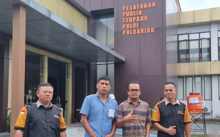 Libatkan Oknum Polisi, Kader PDIP Pekanbaru Laporkan Mafia Tanah ke Polda Riau