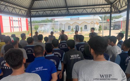 Silahturahmi Kalapas, dan seluruh Jajaran Ngobrol Santai, dengan WBP Lapas Narkotika Rumbai