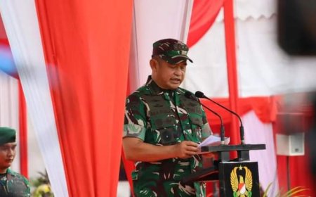Kepala Staf Angkatan Darat Tutup Secara Resmi TMMD KE-121 Kodim 0313/KPR