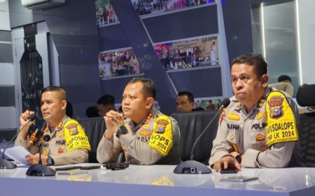 Pimpin Anev Harian Posko Satgas OMP LK 2024, Dirlantas Polda Riau Sampaikan Arahan