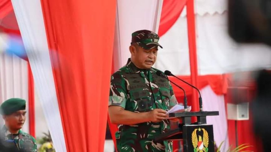 Kepala Staf Angkatan Darat Tutup Secara Resmi TMMD KE-121 Kodim 0313/KPR
