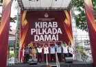 Tim Cooling System & Tim Brigade Poowan DITLANTAS POLDA RIAU Sukseskan Giat Kirab PILKADA RIAU 2024