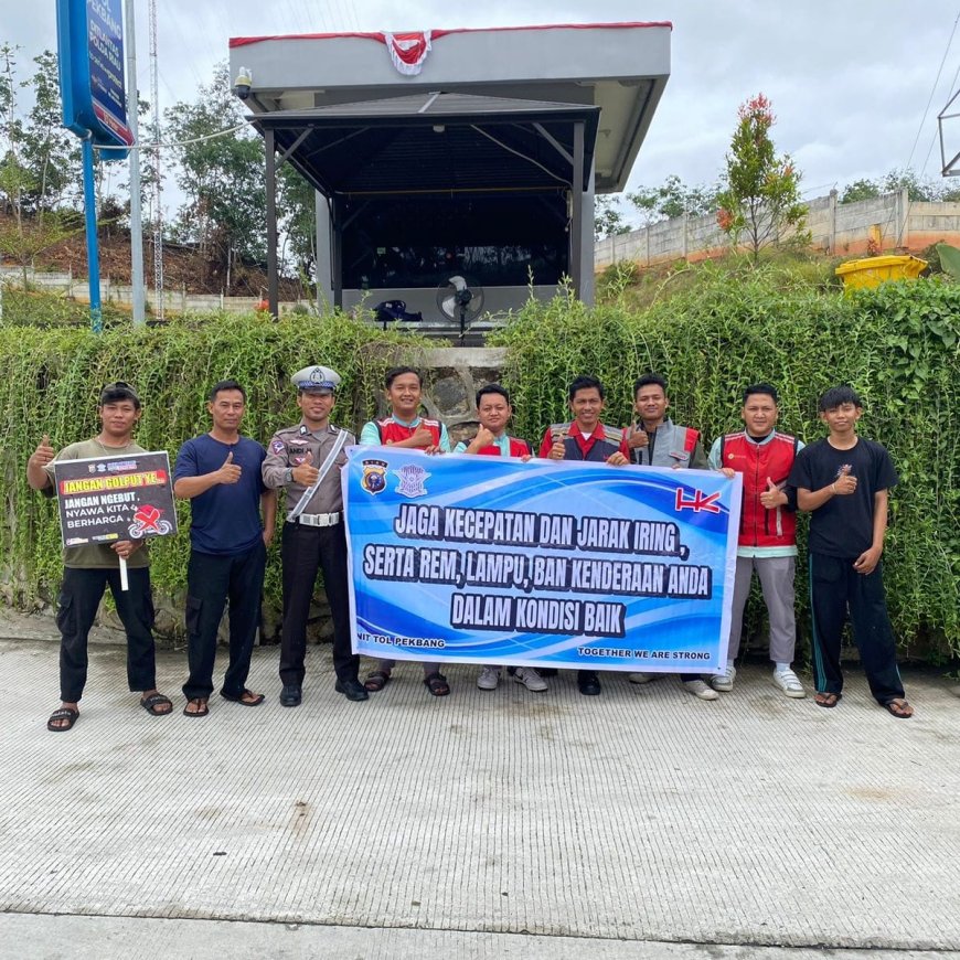 Sukseskan PILKADA RIAU 2024 Personel SAT PJR DITLANTAS POLDA RIAU Gelar Giat Patroli & Cooling System