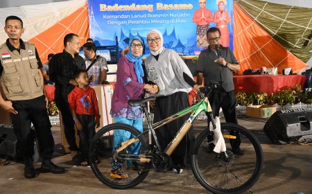 Keluarga Besar Perantau Minang Riau Gelar Pesta Rakyat Badendang Basamo di Lanud Roesmin Nurjadin