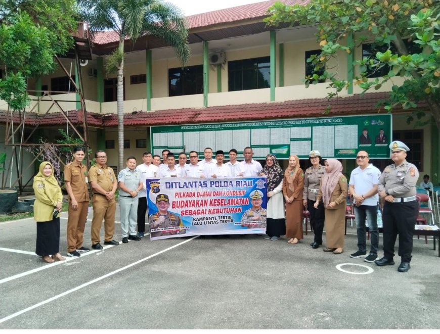 Tim Cooling System DITLANTAS POLDA Riau, Gelar Sosialisasi & Generasi Z