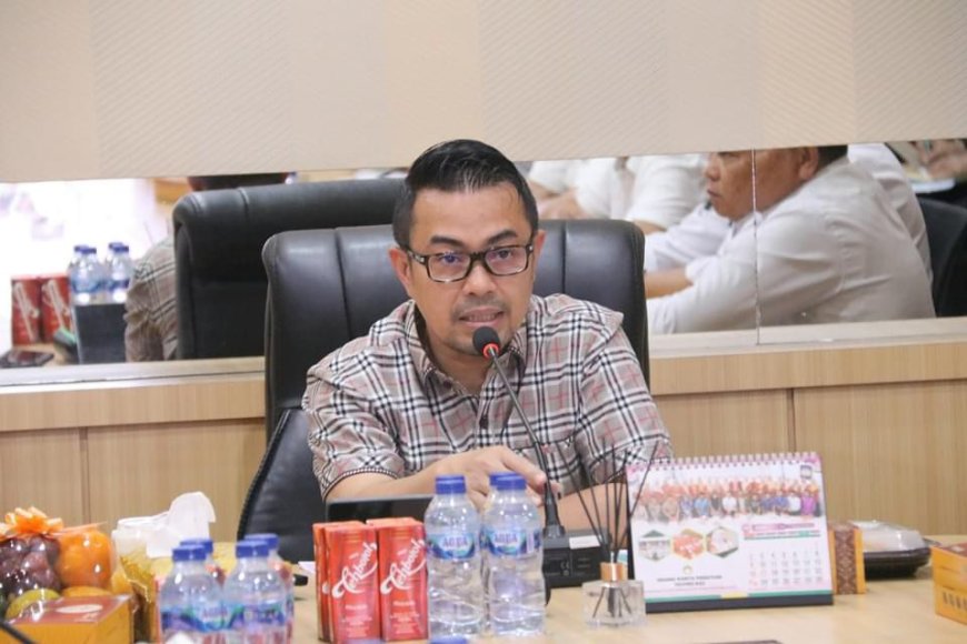 Pj Walikota Pekanbaru Bahas Usulan Program Tahun 2025