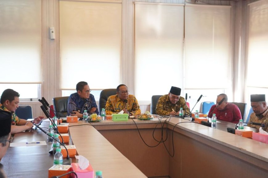 Kunker ke Pelalawan, Pj Gubernur Riau Ajak Kolaborasi dan Kerjasama