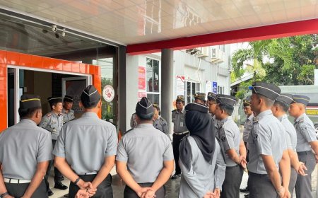 Cegah Judi Online, Handphone Petugas Lapas Bengkalis Diperiksa