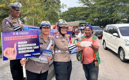 Tim Cooling System DITLANTAS POLDA RIAU Edykasi Pengendara & Pengguna  Jalan Tertib Berlalu Lintas