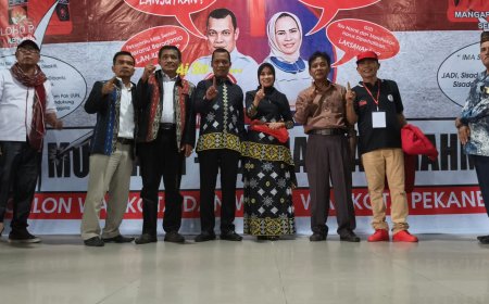 Pemuda Batak Bersatu Pekanbaru Deklarasikan Dukung Muflihun Cawako Pekanbaru