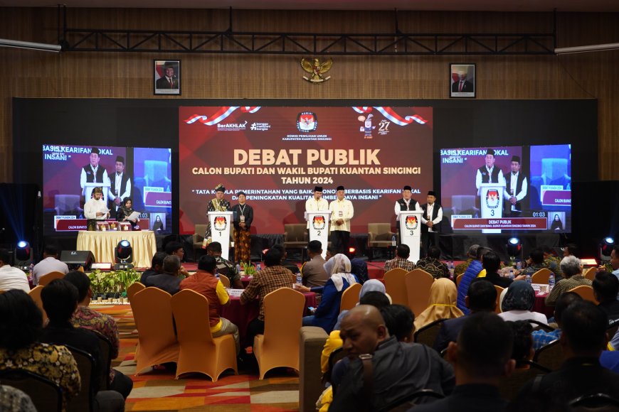 Polda Riau Sukses Amankan Kampanye Terbuka Debat Pilkada Kuansing