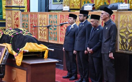 Paripurna Penghormatan Wafatnya Heri Setiawan, Sabarudi: Beliau Tokoh yang Baik dan Ramah