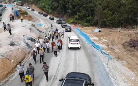 Pastikan Aktivitas Lalu lintas Lancar KA OPSDA Operasi Lilin Lancang Kuning 2024 Cek Jalan Lintas Riau Sumbar