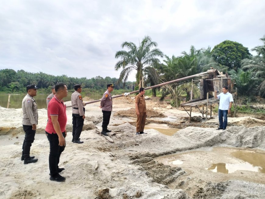 Polsek Tambang Gerak Cepat Cek Langsung Pemberitaan Galian C Ilegal