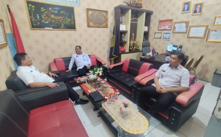 Tingkatkan Sinergitas, Kepala BNNK Kuantan Singingi Kunjungi Lapas Kelas IIB Teluk Kuantan