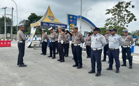 Tekan Lakalantas di TOL Permai, Tim Gabungan Lakukan Penertiban Odol