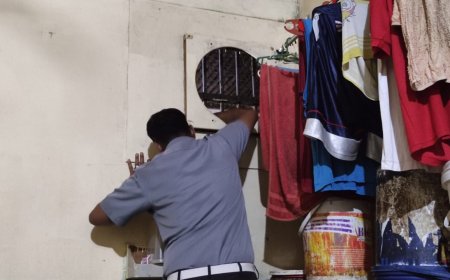 Demi Ciptakan Lapas Yang Bebas Halinar, Lapas Pekanbaru Kembali Gelar Razia Gabungan