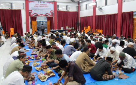 Lapas Pekanbaru Adakan Bukber Bersama warga Binaan