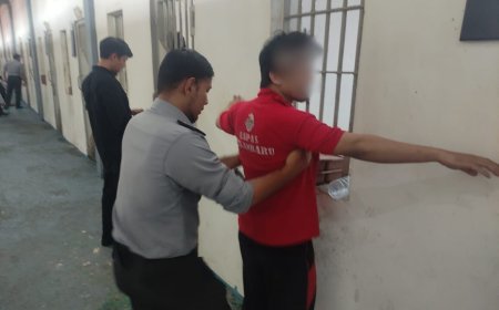 Bulan Ramadhan, Lapas Pekanbaru Gelar Razia Rutin Kamar Hunian Warga Binaan