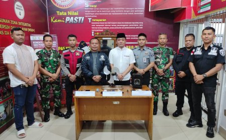 Lapas Kelas II A Pekanbaru Gandeng APH Gelar Razia Kamar Hunian