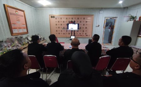 Apresiasi Karya Warga Binaan, Lapas Pekanbaru Ikuti Rapat Persiapan IPPAFest