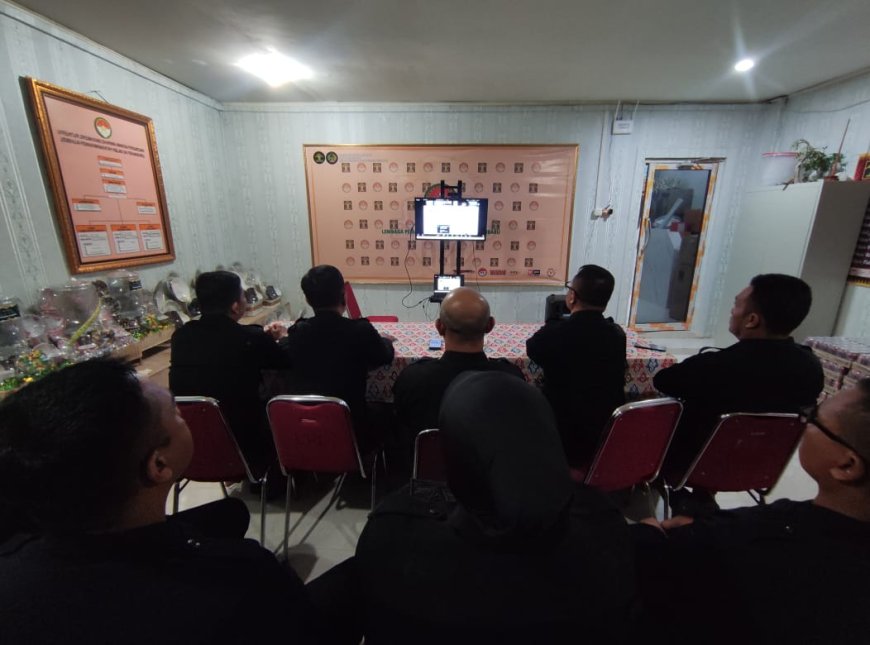 Apresiasi Karya Warga Binaan, Lapas Pekanbaru Ikuti Rapat Persiapan IPPAFest