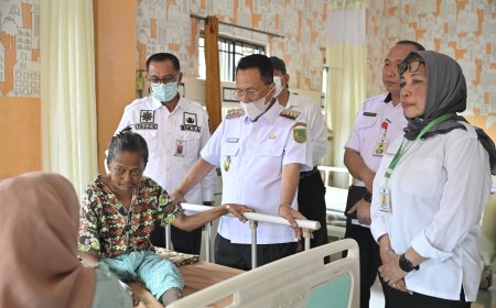 Pastikan Pelayanan, Bupati Rohil H.Bistamam Sidak RSUD Dr.Pratomo