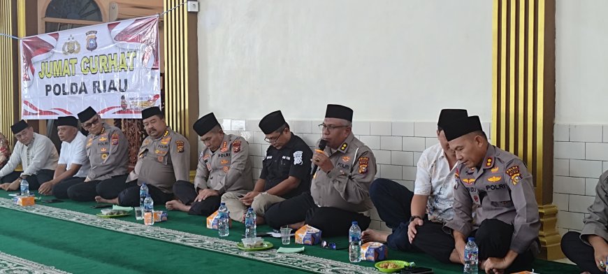 Jumat Curhat Polda Riau, Serap Aspirasi dan Perkuat Silaturahmi Bersama Masyarakat