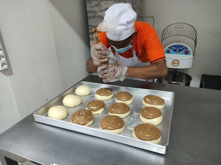Produksi Roti Kayna, Lapas Kelas IIA Pekanbaru Bangun Kemandirian WBP